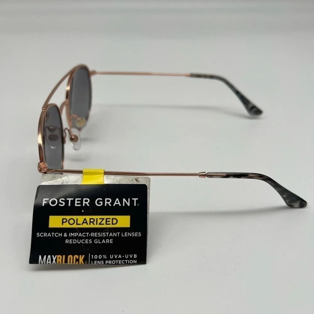 Foster‎ Grant Cheryl Rose Gold Polarized Sunglasses